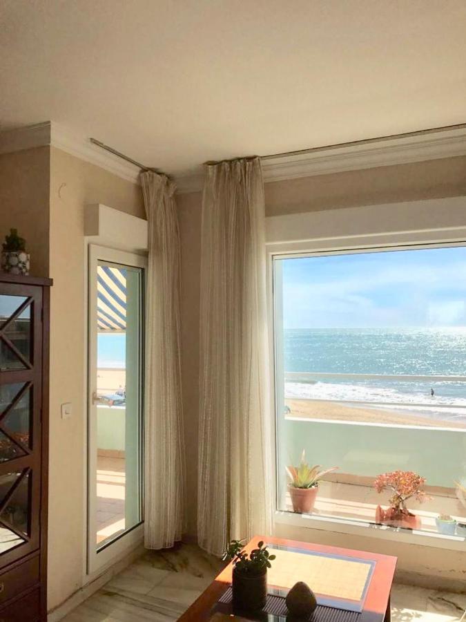 Gatu Premium Villa Isabel Terraza,Parking,1ºlinea Playa,Wifi,Vista Al Mar , Preferente Mayores De 25 Anos Y Familias Cádiz Eksteriør bilde